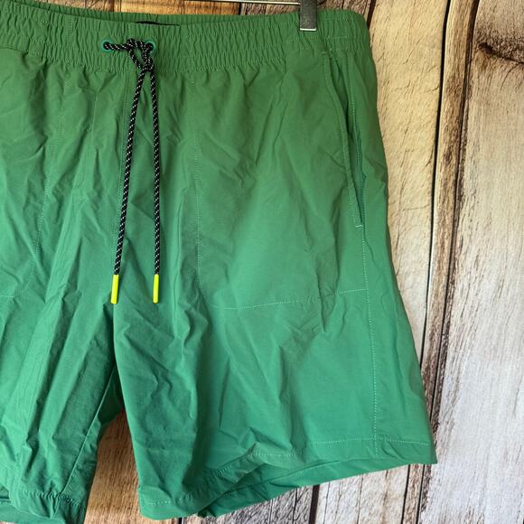 Bonobos Shorts Mens Athletic Gym Green XL Elastic Waist Versatile Sports Outdoor - Picture 4 of 9